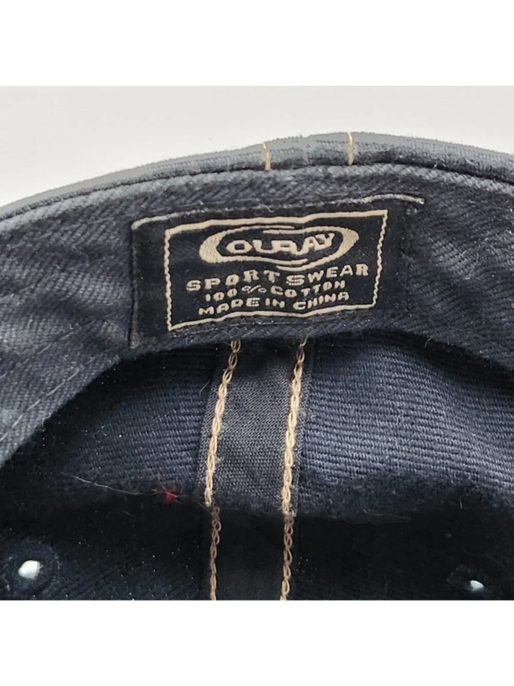 Fat Tire Amber Ale Embroidered Baseball Cap New Belgium Brewing Co Navy Blue